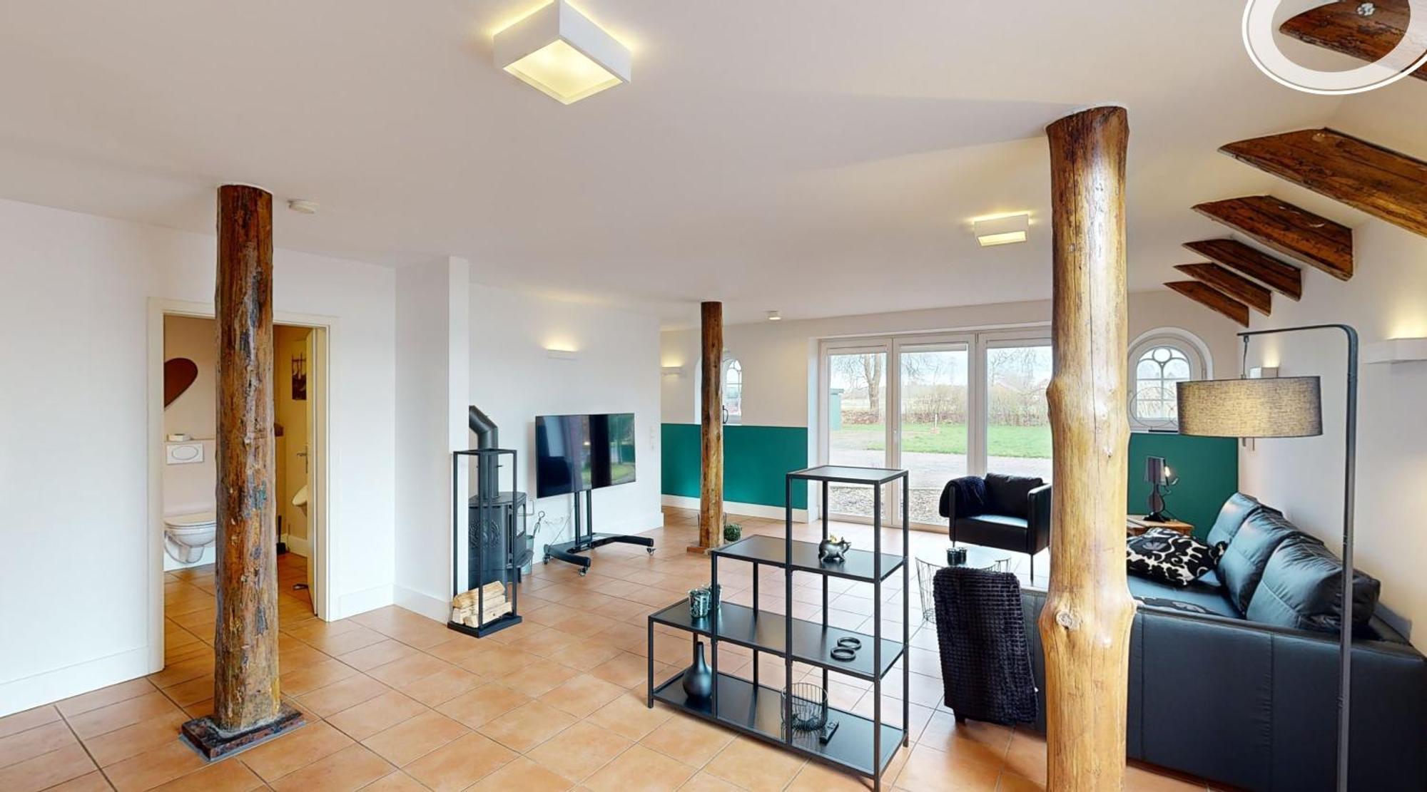 Gulfhof-Ferien Briese Apartment Grossheide Luaran gambar